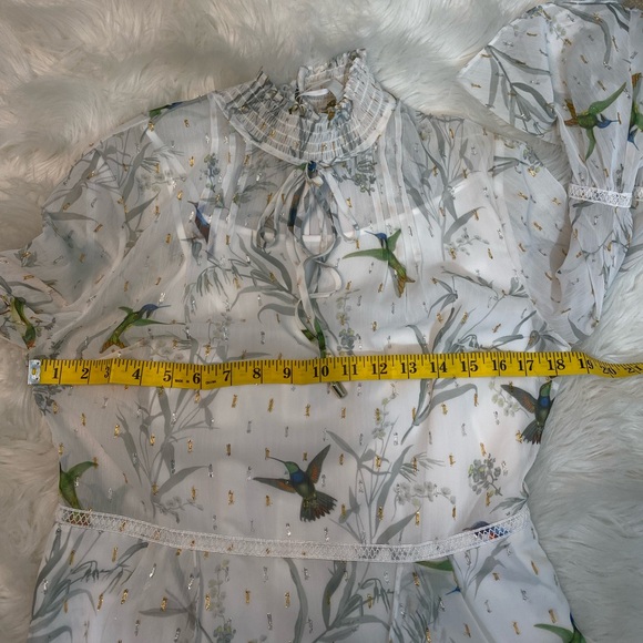 #508 Ted Baker Andray Fortune Print Dress size 2(fits size 6)NWT - Picture 9 of 12